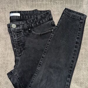 LC Lauren Conrad Charcoal Skinny Jeans